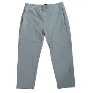 Public Rec All Day Every Day Pants Elastic Waist Casual Fog Grey Sz 42 x 30